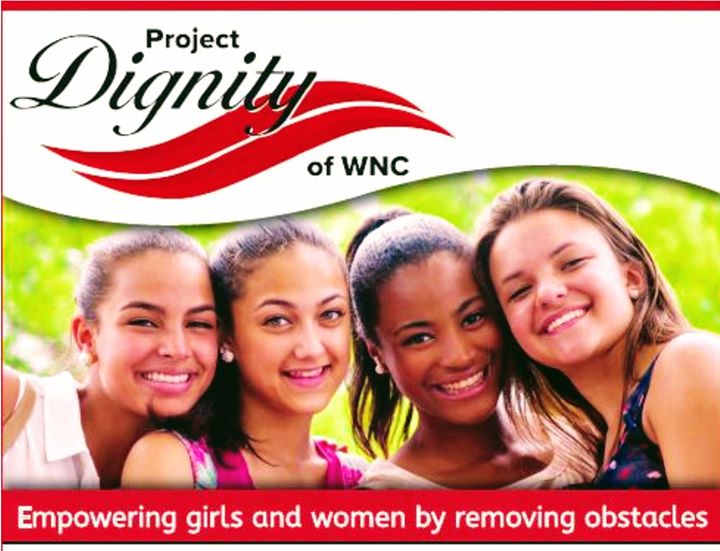 10% of purchases go to Project Dignity of WNC